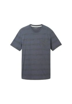 Tom Tailor Gestreiftes - T-Shirt Print - Dusty Dark Teal Spacedye -Tom Tailor Winkel 3516b20e0804469e98dd1c4e6f0051a0