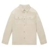 Tom Tailor Mit Aufgesetzten Taschen - Overhemd - Dusty Beige