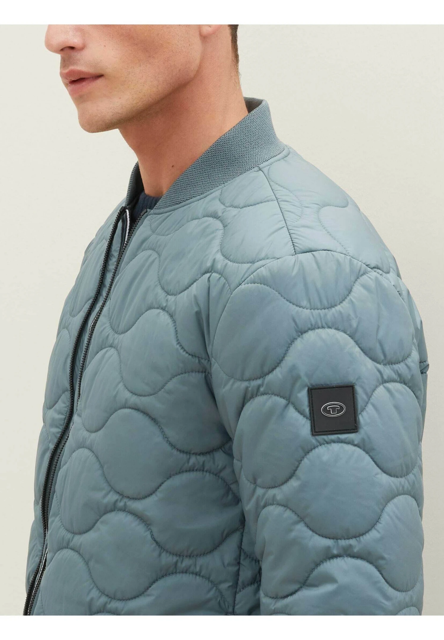 Tom Tailor Mit Steppung - Bomberjacks - Dusty Dark Teal 6 Tom Tailor Mit Steppung - Bomberjacks - Dusty Dark Teal - Afbeelding 4