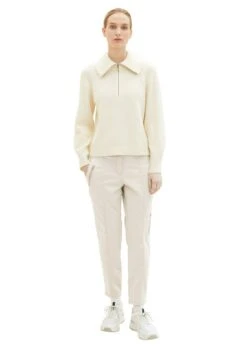 Tom Tailor Cropped - Cargobroek - Dusty Beige -Tom Tailor Winkel 35a7c5d0fb7d435793873e73f25fbb4c