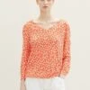 Tom Tailor Gemustertes - Blouse - Red Floral Design -Tom Tailor Winkel 35bb55ec50044912a5542c9eff18f964