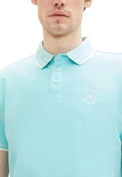Tom Tailor Poloshirt - Türkis -Tom Tailor Winkel 360417ef3c064224a10222a6dd9a63a6