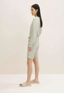 Tom Tailor Shorts - Green Thin Stripes -Tom Tailor Winkel 3757c500d8ab4805b4cbf389f0462fb1