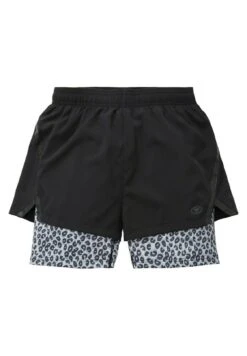 Tom Tailor Active Wear- Shorts - Black Leo -Tom Tailor Winkel 37de8c00eb814c098fb360c0acb48d83