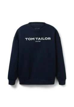 Tom Tailor Mit Logoprint  - Sweater - Sky Captain Blue -Tom Tailor Winkel 37e06b42e27641069caa158775d9d6d3