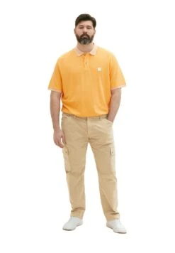 Tom Tailor Plus - Cargobroek - Caramel Beige