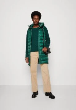 Tom Tailor Long Lightweight Vest - Bodywarmer - Pineneedle Green -Tom Tailor Winkel 389e61674e4d4915b6d8f742d61ede15