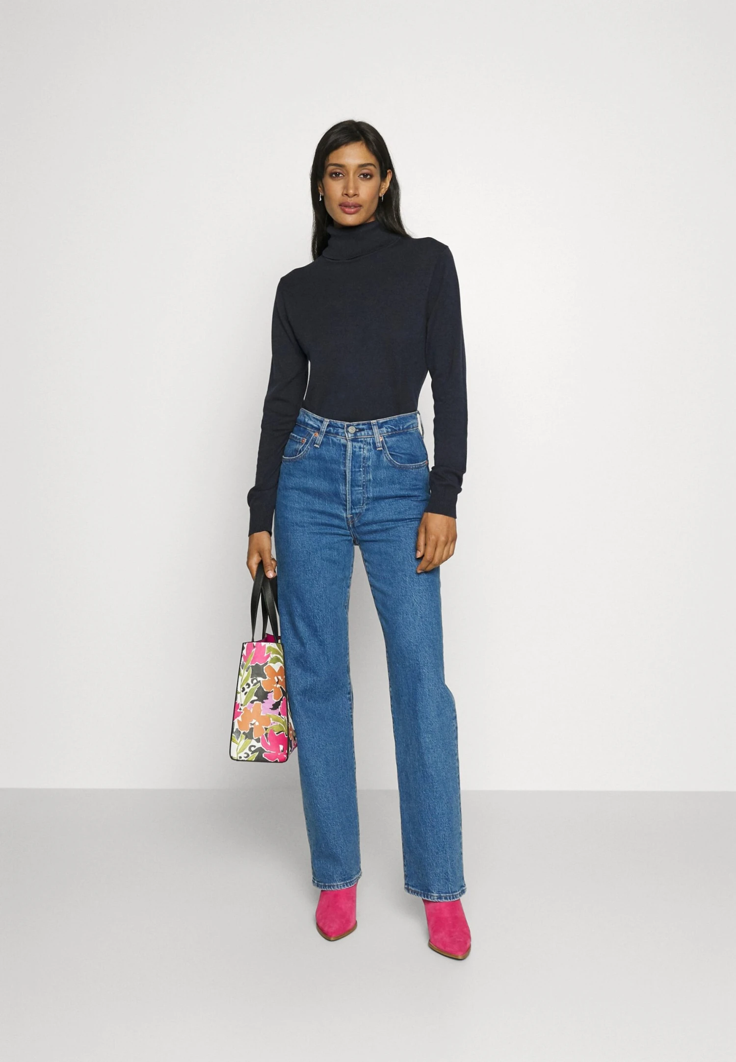 Tom Tailor Turtleneck - Trui - Sky Captain Blue 4 Tom Tailor Turtleneck - Trui - Sky Captain Blue - Afbeelding 2