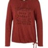 Tom Tailor Mit Print - Longsleeve - Dark Maroon Red Melange -Tom Tailor Winkel 39e2532e1f1746718038dfb2a8484c82
