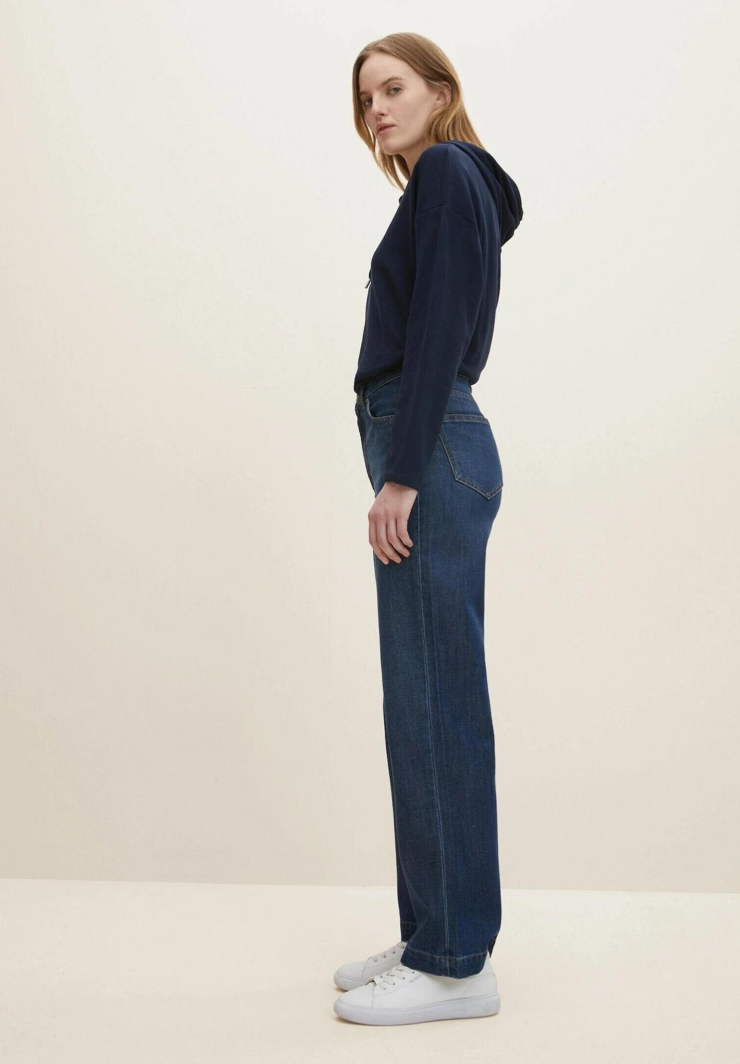 Tom Tailor Straight Leg Jeans - Rinsed Blue Denim 6 Tom Tailor Straight Leg Jeans - Rinsed Blue Denim - Afbeelding 4
