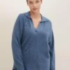Tom Tailor Trui - Stormy Sea Blue -Tom Tailor Winkel 3a5390970f9c40eab1cda43aa38cd2bc