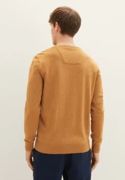 Tom Tailor Trui - Dark Camel Melange -Tom Tailor Winkel 3b40abdff9ce48b9b77f3387cb6a4c69