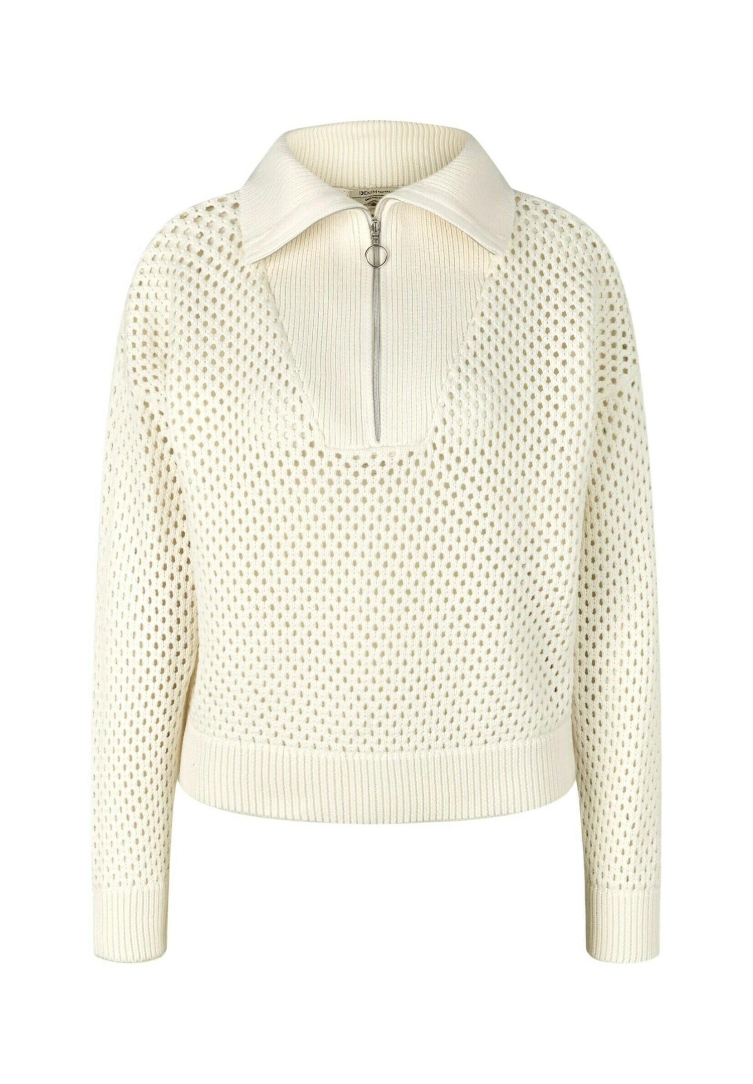 TOM TAILOR Denim Trui - Gardenia White 7 TOM TAILOR Denim Trui - Gardenia White - Afbeelding 5