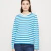 TOM TAILOR Denim Modern Striped - Longsleeve - Blue -Tom Tailor Winkel 3b55ae05f5f942188f04ccf8e794036c
