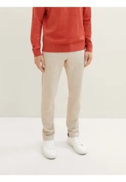 Tom Tailor Travis - Chino - Beige Pique Melange