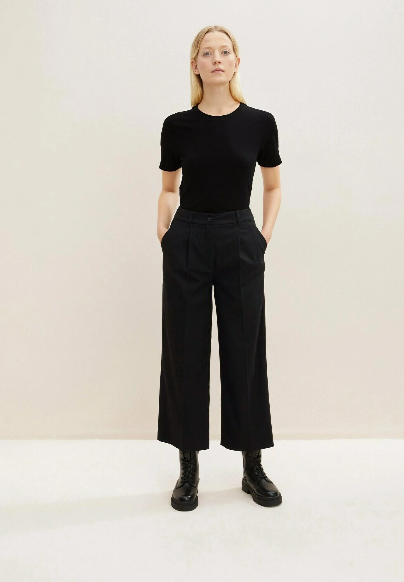 Tom Tailor Broek - Deep Black 4 Tom Tailor Broek - Deep Black - Afbeelding 2