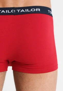 Tom Tailor 3 Pack - Onderbroeken - Cardinal/Navy/Green -Tom Tailor Winkel 3c6cdb8dcbeb448b8188caf4143a25b7