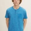 Tom Tailor Gestreiftes- T-Shirt Print - Blue White Inject Stripe -Tom Tailor Winkel 3cc4599deb7f485d8020c55a5ab3ce5d
