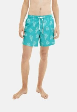 TOM TAILOR Denim Mit Allover-Print - Zwemshorts - Green White Big Coral Print -Tom Tailor Winkel 3d19ea0d95f24851b895691c8f6f2b7e