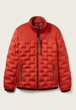 Tom Tailor Regular FitMit Steppungen - Jas - Rooibos Orange -Tom Tailor Winkel 3d648fa40a6d463fa3abe59671d7fdd4