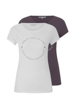 TOM TAILOR Denim T-Shirt Print - Wild Mauve -Tom Tailor Winkel 3e664a8ed133487c93e413092fedd5ae