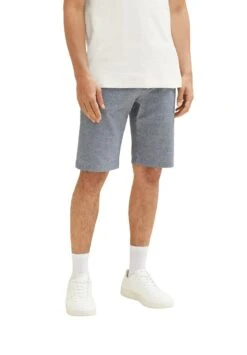 Tom Tailor Bermuda - Shorts - Navy White Zigzag Structure -Tom Tailor Winkel 3eaa52e844ac4d8c8293f255a480dc79