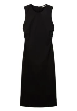 Tom Tailor Mit Faltenlegung - Jurk - Deep Black -Tom Tailor Winkel 3eaf26dfb269460ab56c29ea58420b98