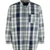 Tom Tailor Karomuster - Overhemd - Indigo Blue Offwhite Big Check -Tom Tailor Winkel 3f6eb1c68e6d478ea80d75e6a690419c