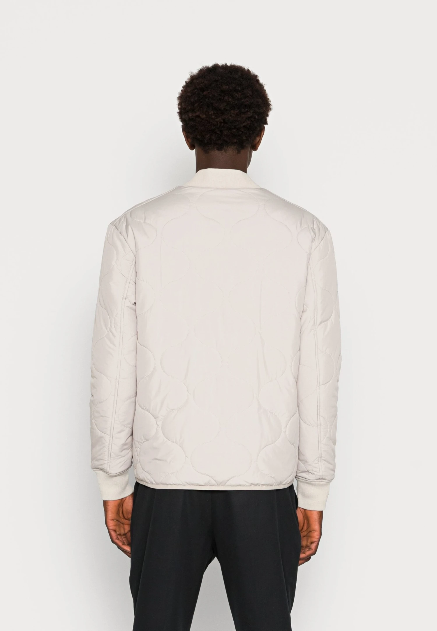 TOM TAILOR Denim Quilted Liner Jacket - Bomberjacks - Light Dove Grey 5 TOM TAILOR Denim Quilted Liner Jacket - Bomberjacks - Light Dove Grey - Afbeelding 3