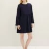 TOM TAILOR Denim Mini Mit Schnürdetails - Jurk - Sky Captain Blue -Tom Tailor Winkel 40a1ac0144a7494d9822601f2dde08d8