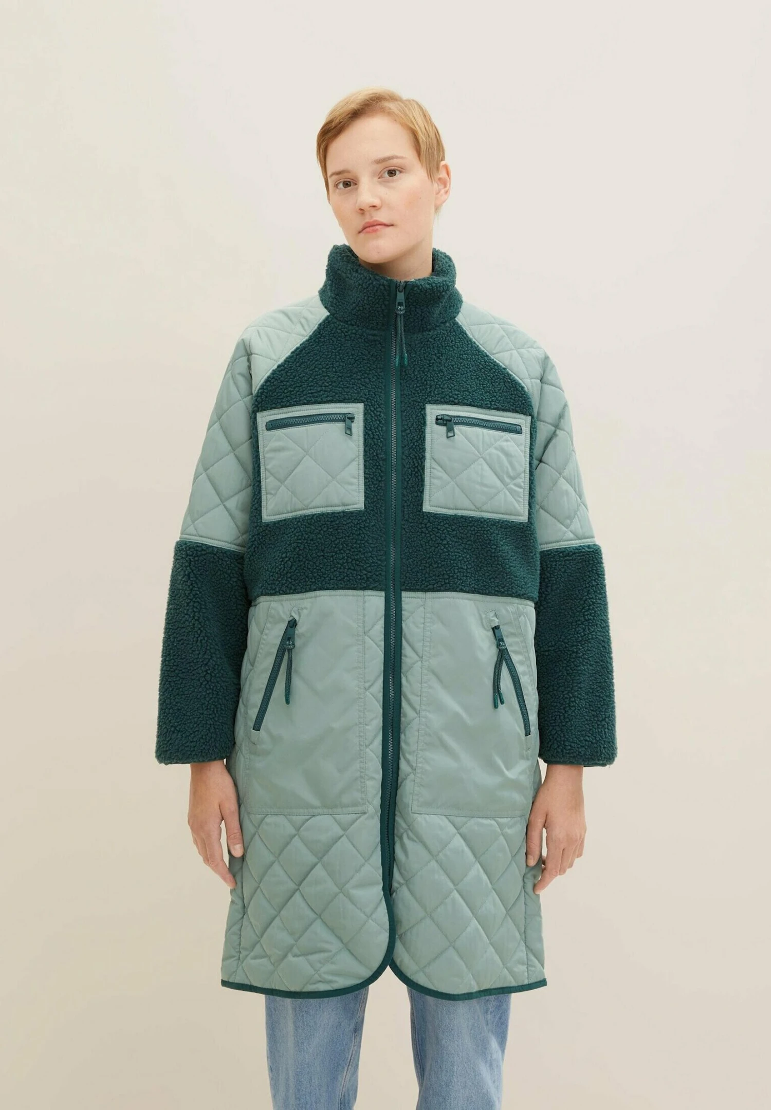 TOM TAILOR Denim Winterjas - Green Dust 3 TOM TAILOR Denim Winterjas - Green Dust