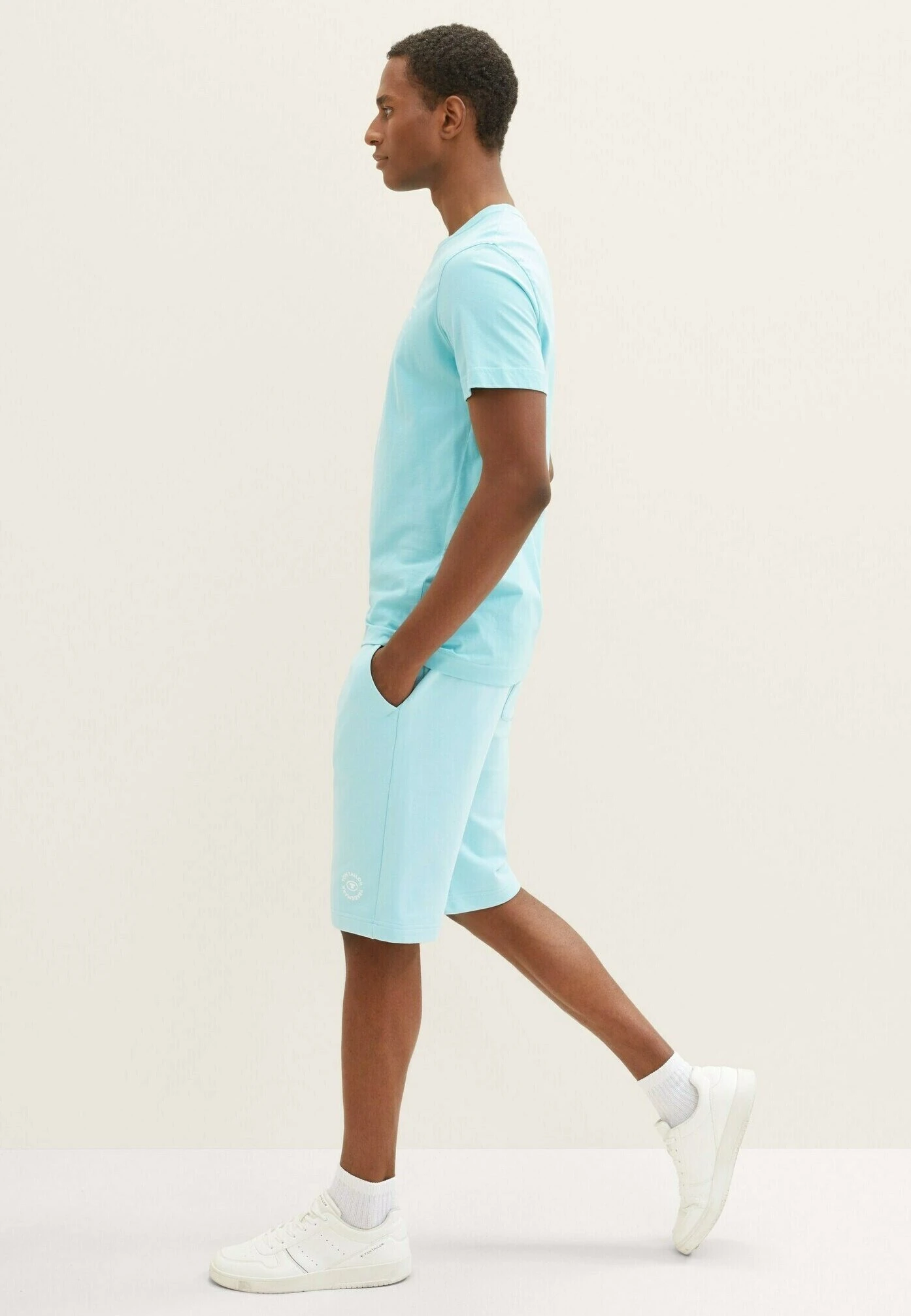 Tom Tailor Basic- Shorts - Blue Tibetan Stone 6 Tom Tailor Basic- Shorts - Blue Tibetan Stone - Afbeelding 4