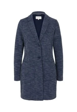 Tom Tailor Slim Fit - Halflange Jas - Blue-Grey -Tom Tailor Winkel 4154c5c8686c4256985ec307b93de4ff