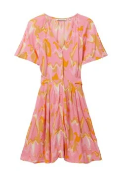 TOM TAILOR Denim Blousejurk - Abstract Pink Print -Tom Tailor Winkel 42463a0ea67048dcbac9ebece2e3c321