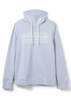 Tom Tailor Mit Stehkragen - Sweater - Light Fern Blue -Tom Tailor Winkel 42707067370c4f98824b0ad502e2e0be