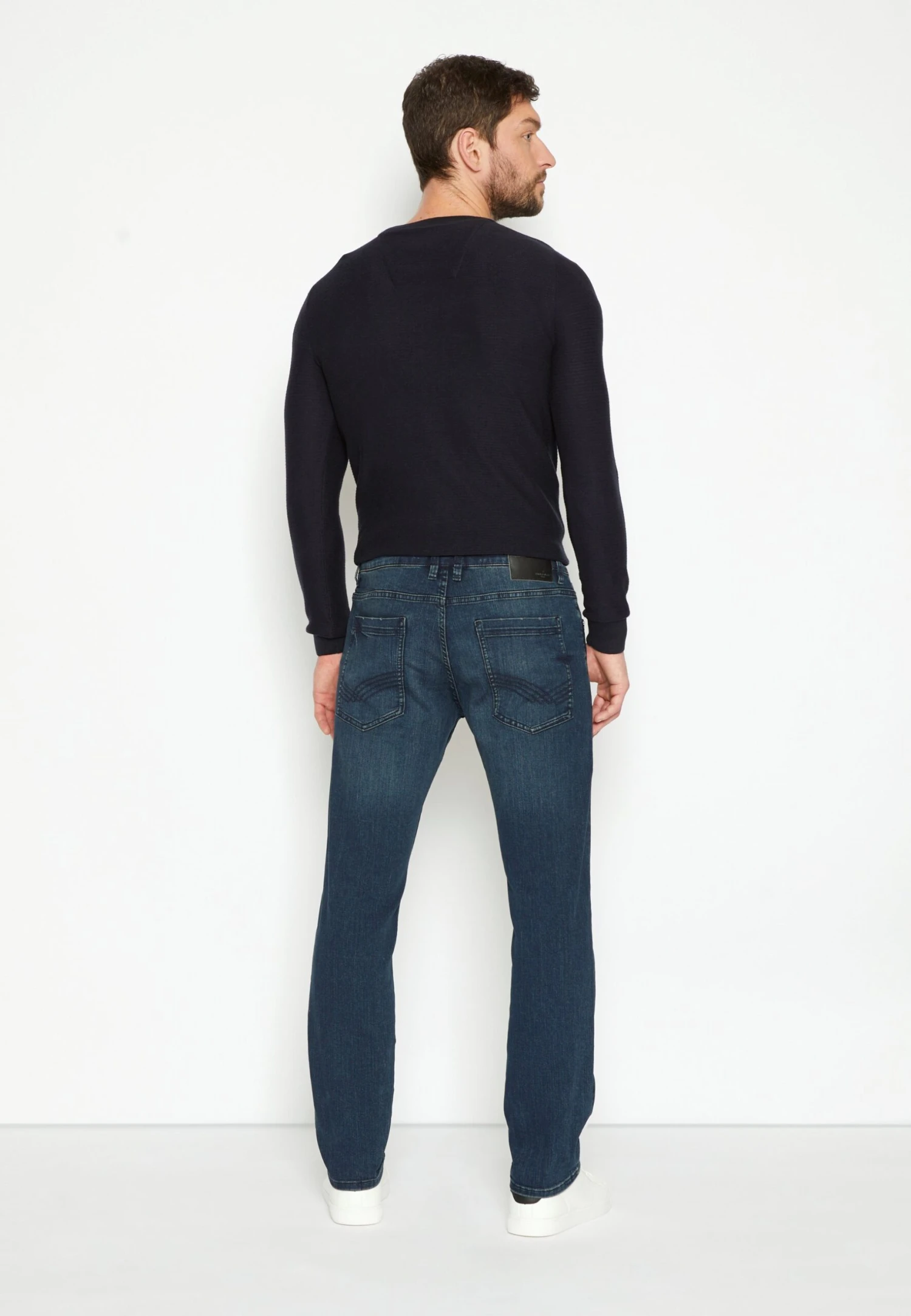 Tom Tailor Marvin - Straight Leg Jeans - Dark-Blue Denim 5 Tom Tailor Marvin - Straight Leg Jeans - Dark-Blue Denim - Afbeelding 3
