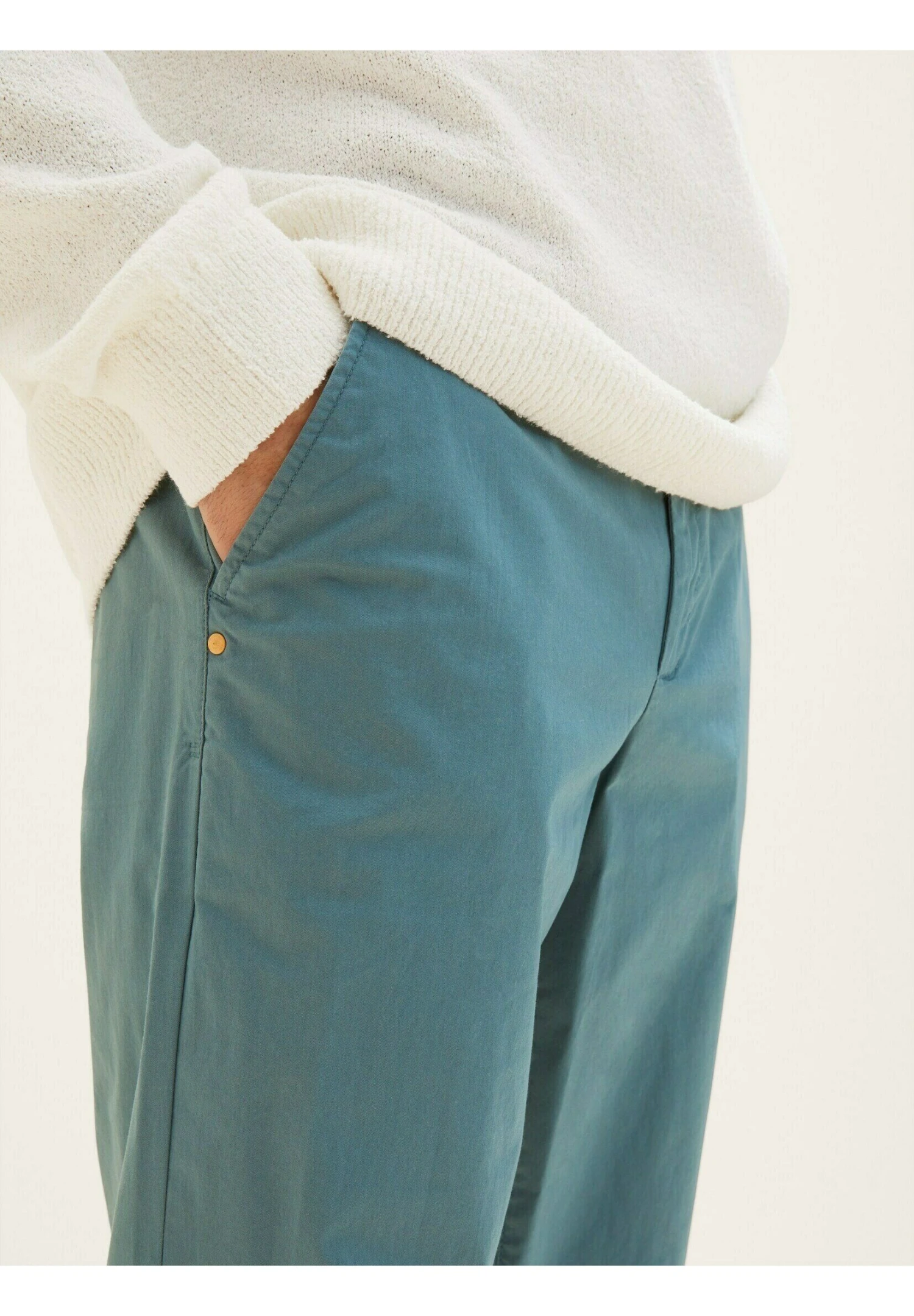 Tom Tailor Relaxed Tapered - Chino - Deep Bluish Green 8 Tom Tailor Relaxed Tapered - Chino - Deep Bluish Green - Afbeelding 6