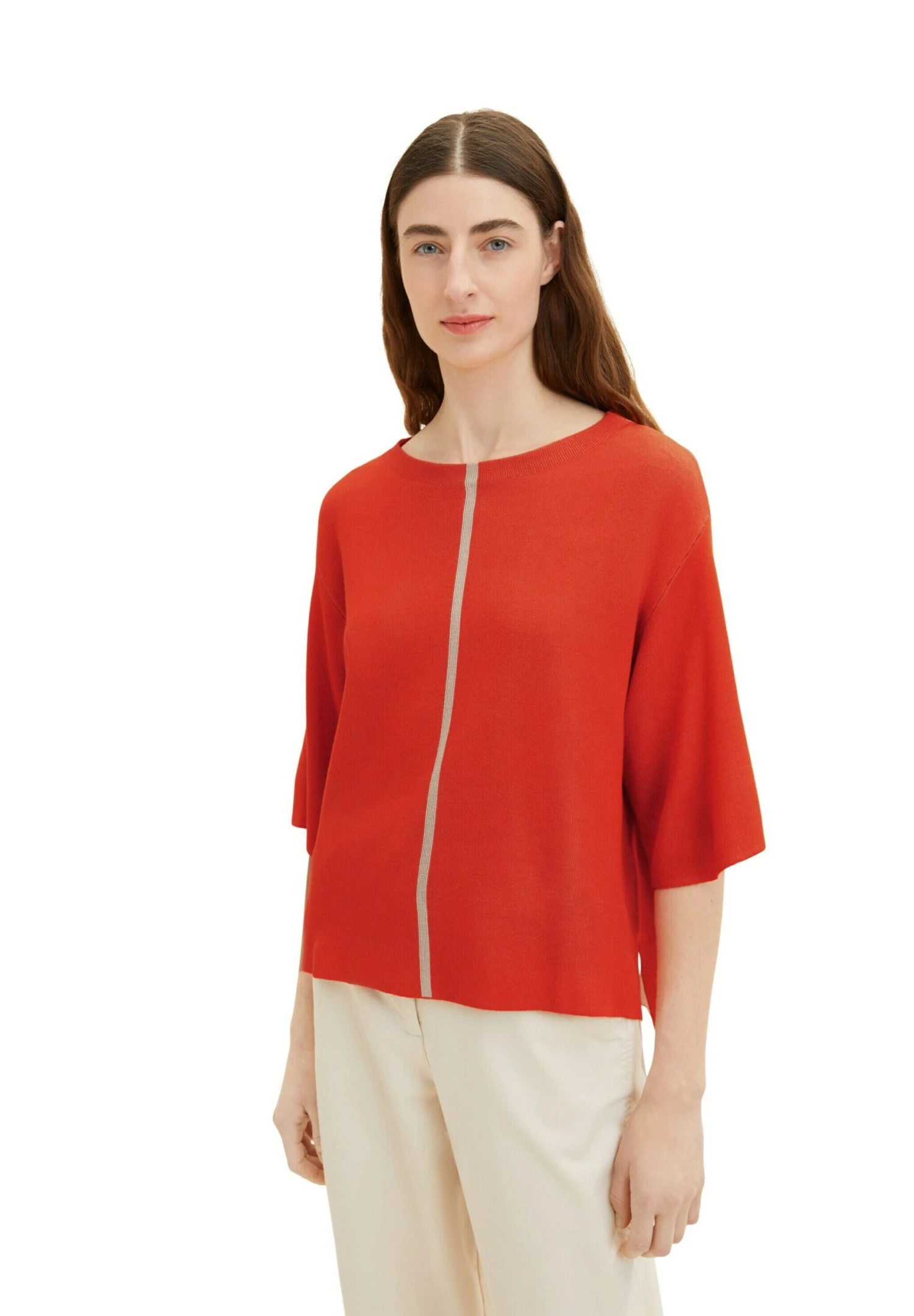 Tom Tailor Trui - Fever Red 4 Tom Tailor Trui - Fever Red - Afbeelding 2