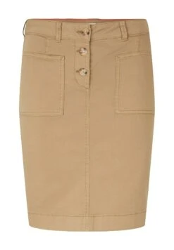 Tom Tailor Mit Taschen - Jeansrok - Splashed Clay Beige -Tom Tailor Winkel 43384225e2464fd3b352cfae0900d693