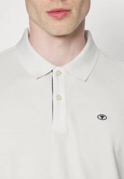Tom Tailor Basic With Contrast - Poloshirt - Off White -Tom Tailor Winkel 434db229e94b4bcf9d41b0aabd53b9ad