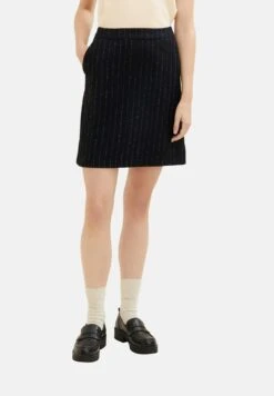 Tom Tailor Mit Nadelstreifenmuster - Minirok - Black Irregular Pin Stripe -Tom Tailor Winkel 43f99c4d7e744bcebb4bd1f1aecff8ff