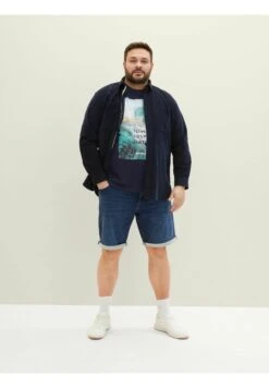 Tom Tailor Jeansshort - Dark Stone Wash Denim -Tom Tailor Winkel 4419facebf774dbba20c6b6932873813