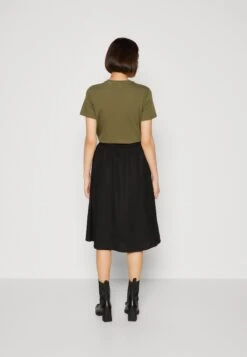 Tom Tailor Skirt Midi - A-Lijn Rok - Deep Black -Tom Tailor Winkel 449f46d596374d0a894e1273cdd29f95