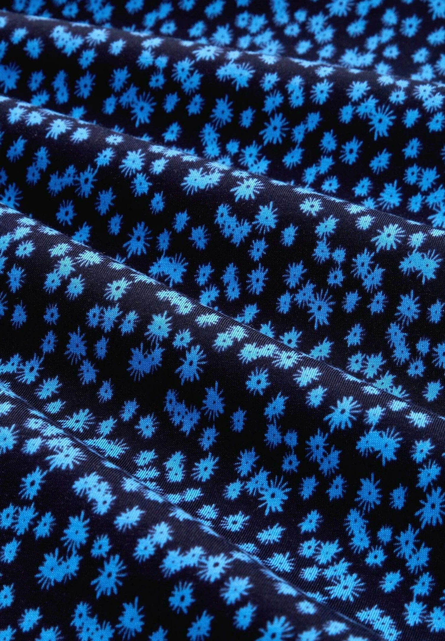 TOM TAILOR Denim Knot - T-Shirt Print - Navy Blue Flower Print 8 TOM TAILOR Denim Knot - T-Shirt Print - Navy Blue Flower Print - Afbeelding 6