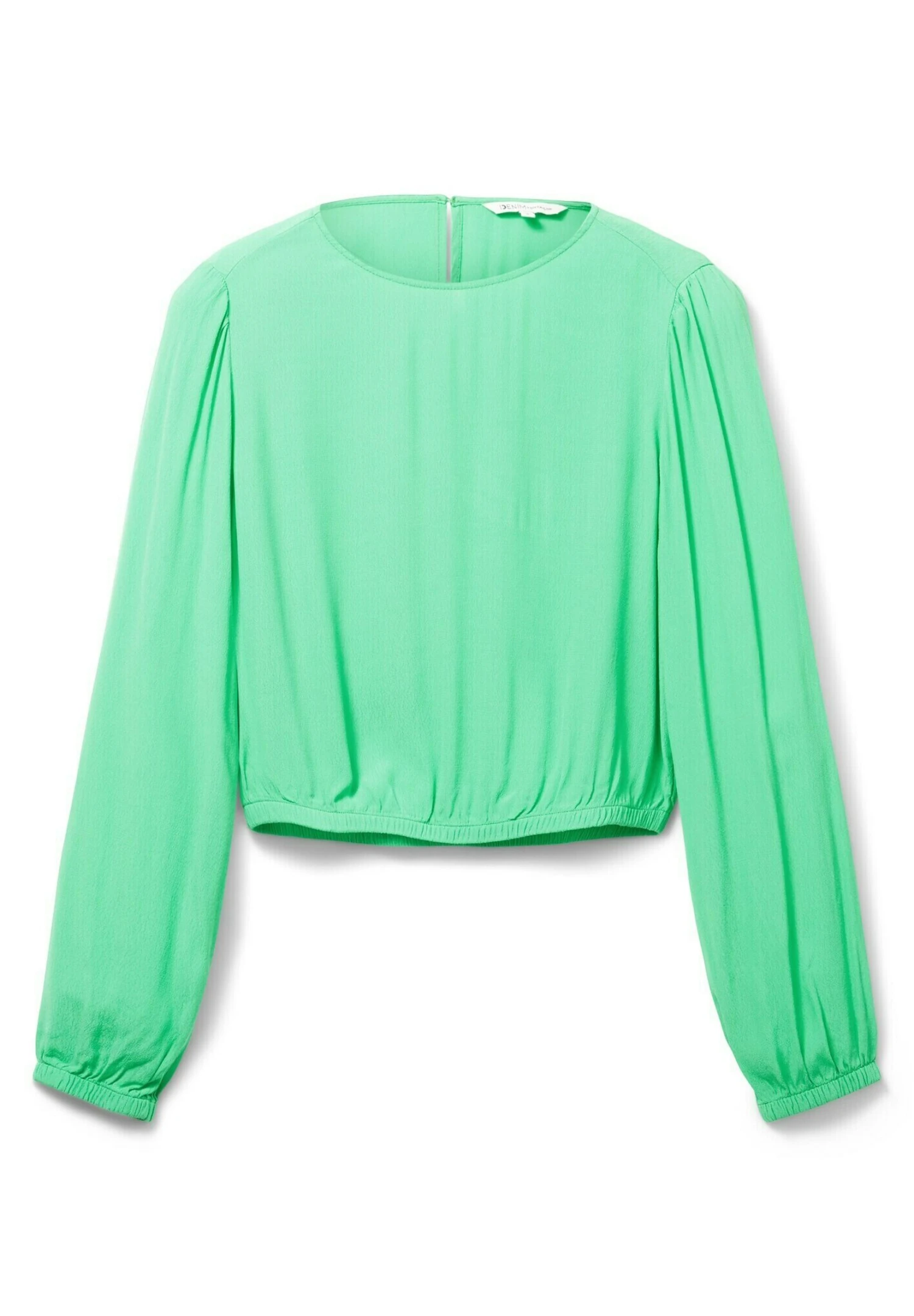 TOM TAILOR Denim Mit Rückenschlitz - Blouse - Strong Green 11 TOM TAILOR Denim Mit Rückenschlitz - Blouse - Strong Green - Afbeelding 9