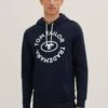 Tom Tailor Mit Logo-Print - Hoodie - Sky Captain Blue -Tom Tailor Winkel 45950392395e407585b9c82e611a464d