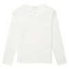 Tom Tailor Mit Textprint - Longsleeve - Whisper White