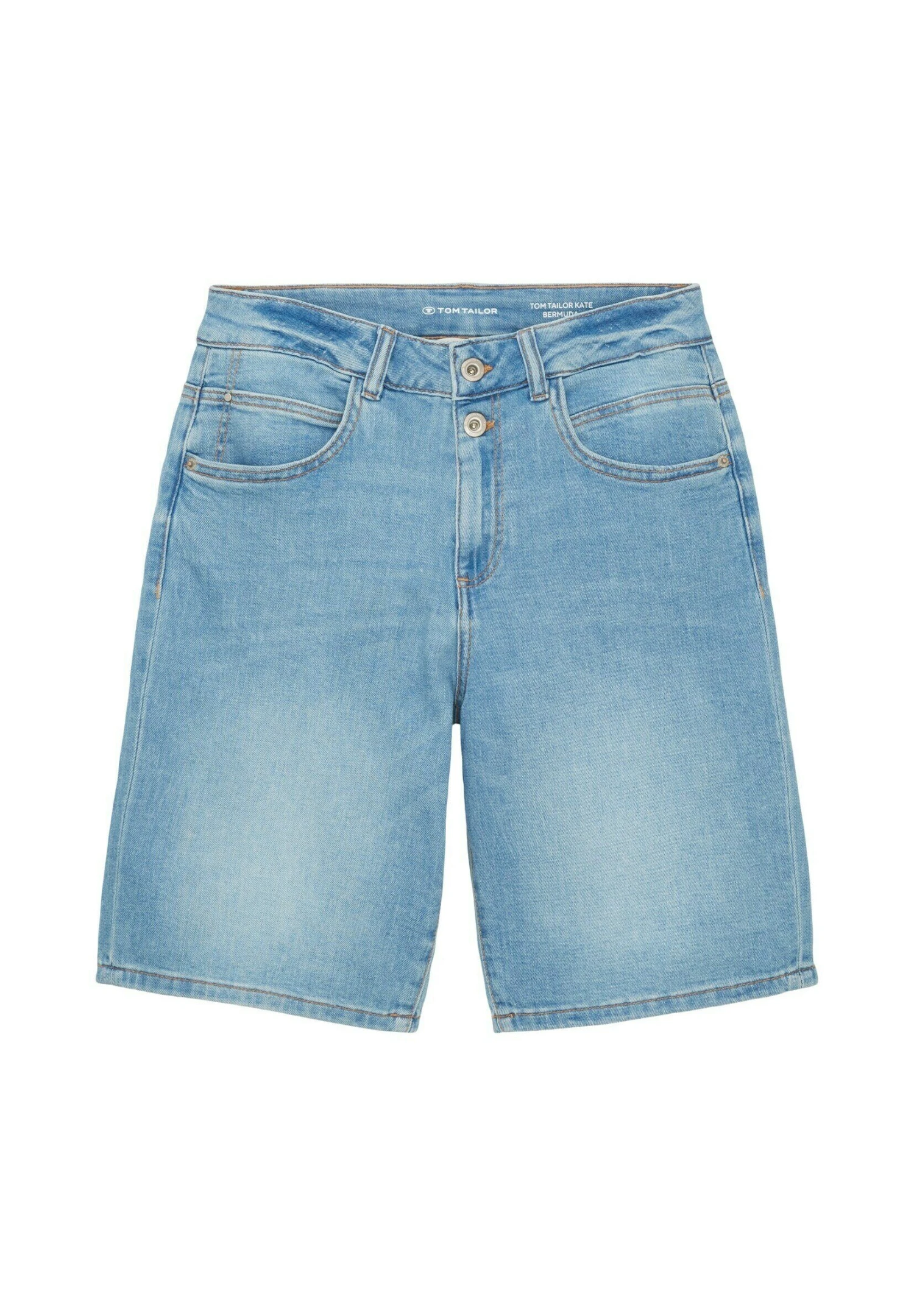 Tom Tailor Kate Vintage - Jeansshort - Light Stone Wash Denim 11 Tom Tailor Kate Vintage - Jeansshort - Light Stone Wash Denim - Afbeelding 9