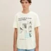 TOM TAILOR Denim Mit Fotoprint  - T-Shirt Print - Offwhite -Tom Tailor Winkel 469ac0158567429ba237f213ad23e000
