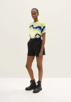 TOM TAILOR Denim Mit Elastischem Bund - Shorts - Deep Black -Tom Tailor Winkel 4724565ebac641e494cf6cc51ad64058